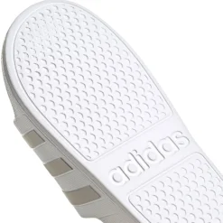 adidas Adilette Aqua Slippers Wit Zilver Wit