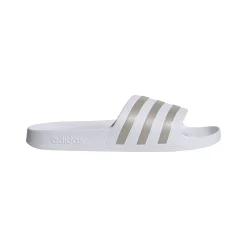 adidas Adilette Aqua Slippers Wit Zilver Wit
