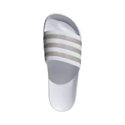 adidas Adilette Aqua Slippers Wit Zilver Wit