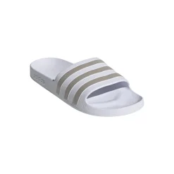 adidas Adilette Aqua Slippers Wit Zilver Wit