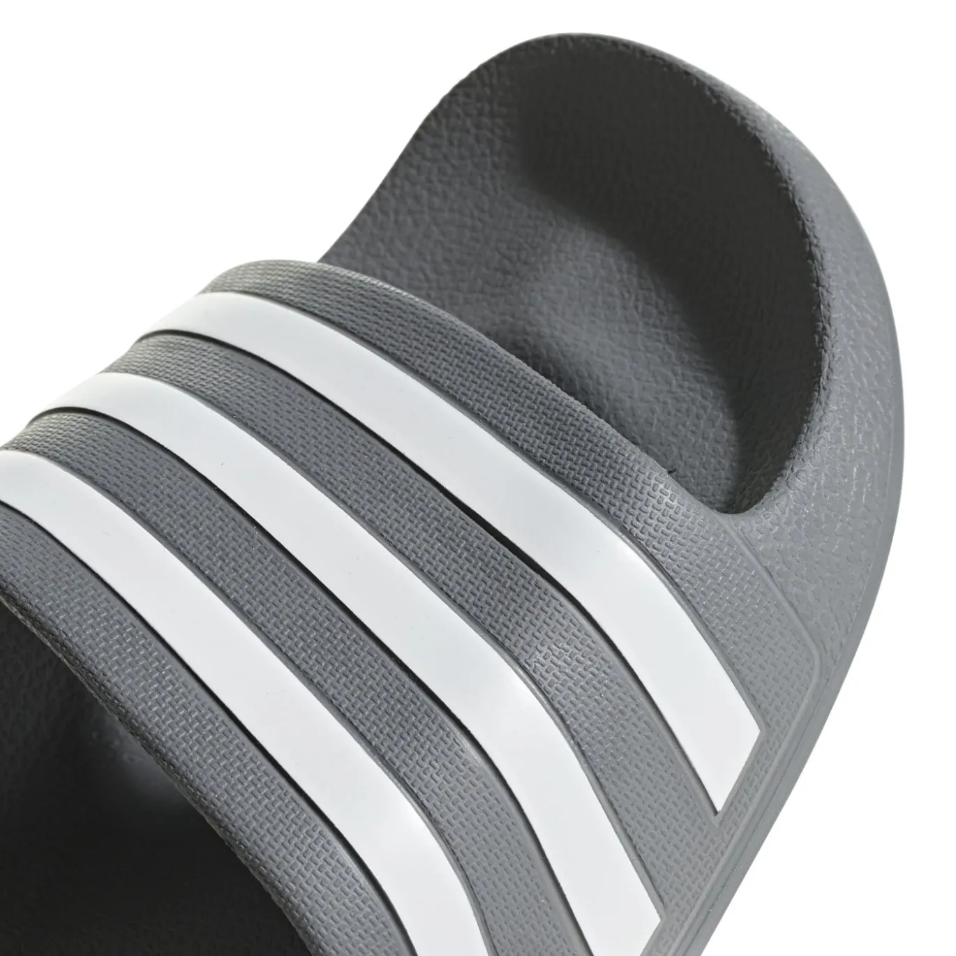 adidas Adilette Aqua Slippers Donkergrijs Wit
