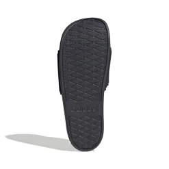 adidas Adilette Comfort Elevated Slippers Zwart Donkerpaars