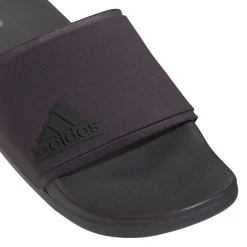 adidas Adilette Comfort Elevated Slippers Zwart Donkerpaars