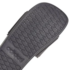 adidas Adilette Comfort Elevated Slippers Zwart Donkerpaars