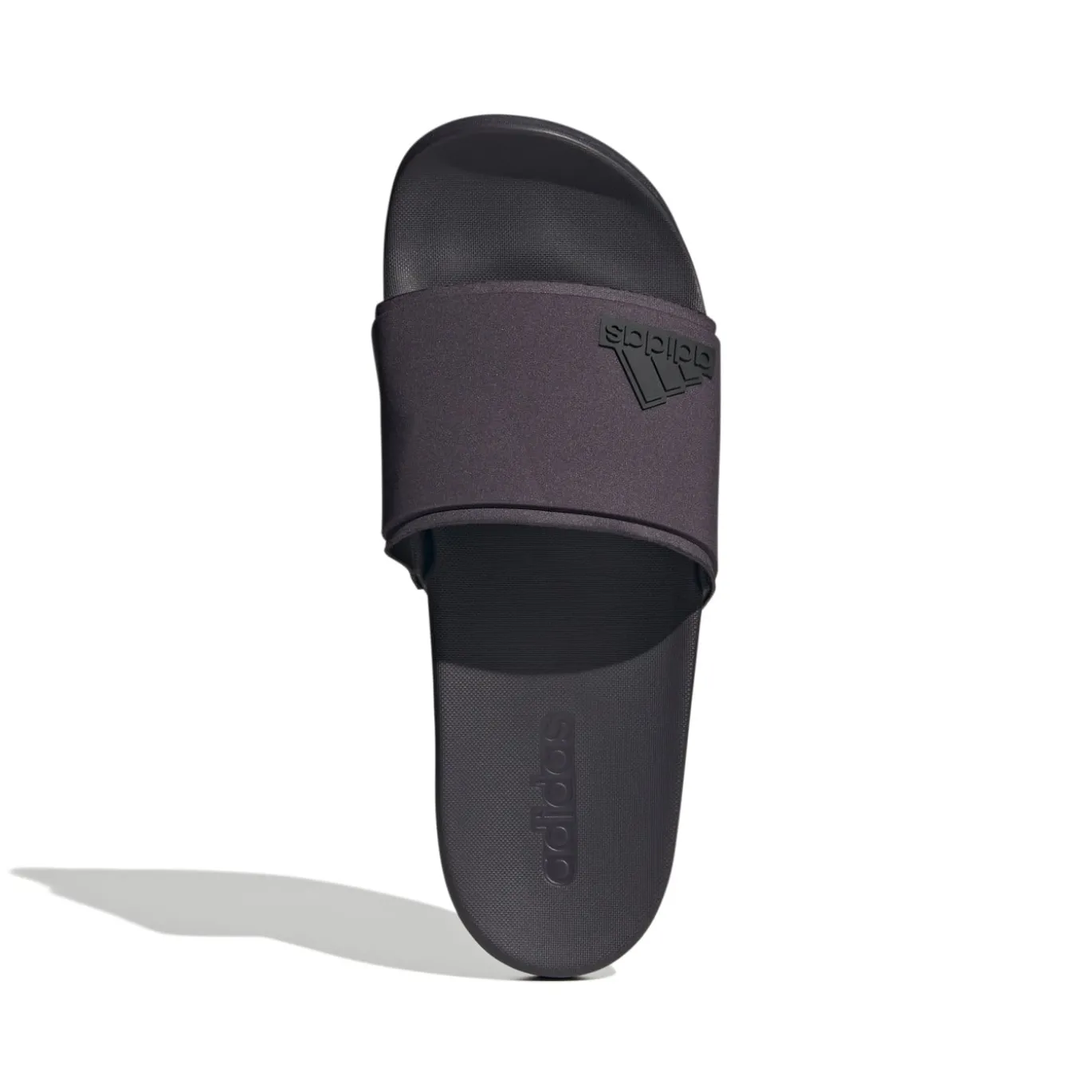 adidas Adilette Comfort Elevated Slippers Zwart Donkerpaars