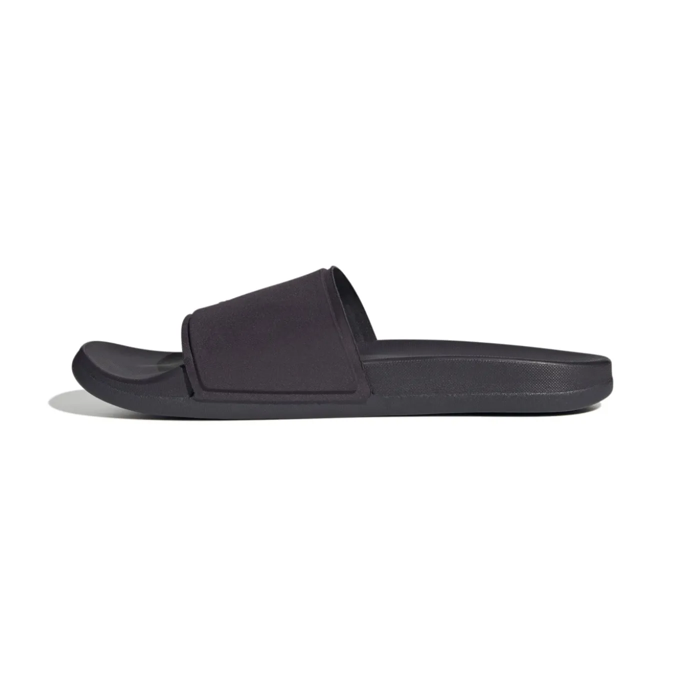 adidas Adilette Comfort Elevated Slippers Zwart Donkerpaars