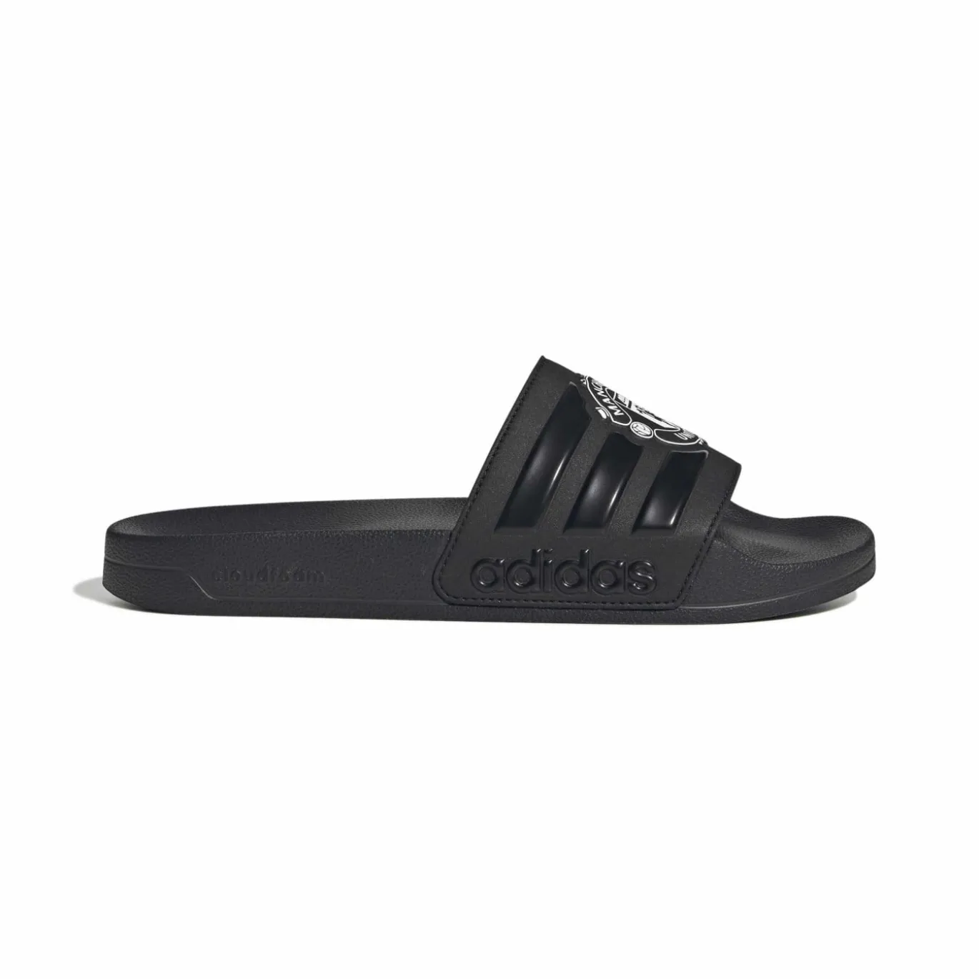 adidas Adilette Shower Manchester United Slippers Zwart Zwart Wit