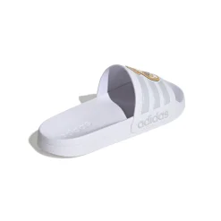 adidas Adilette Shower Real Madrid Slippers Wit Lichtgrijs Goud