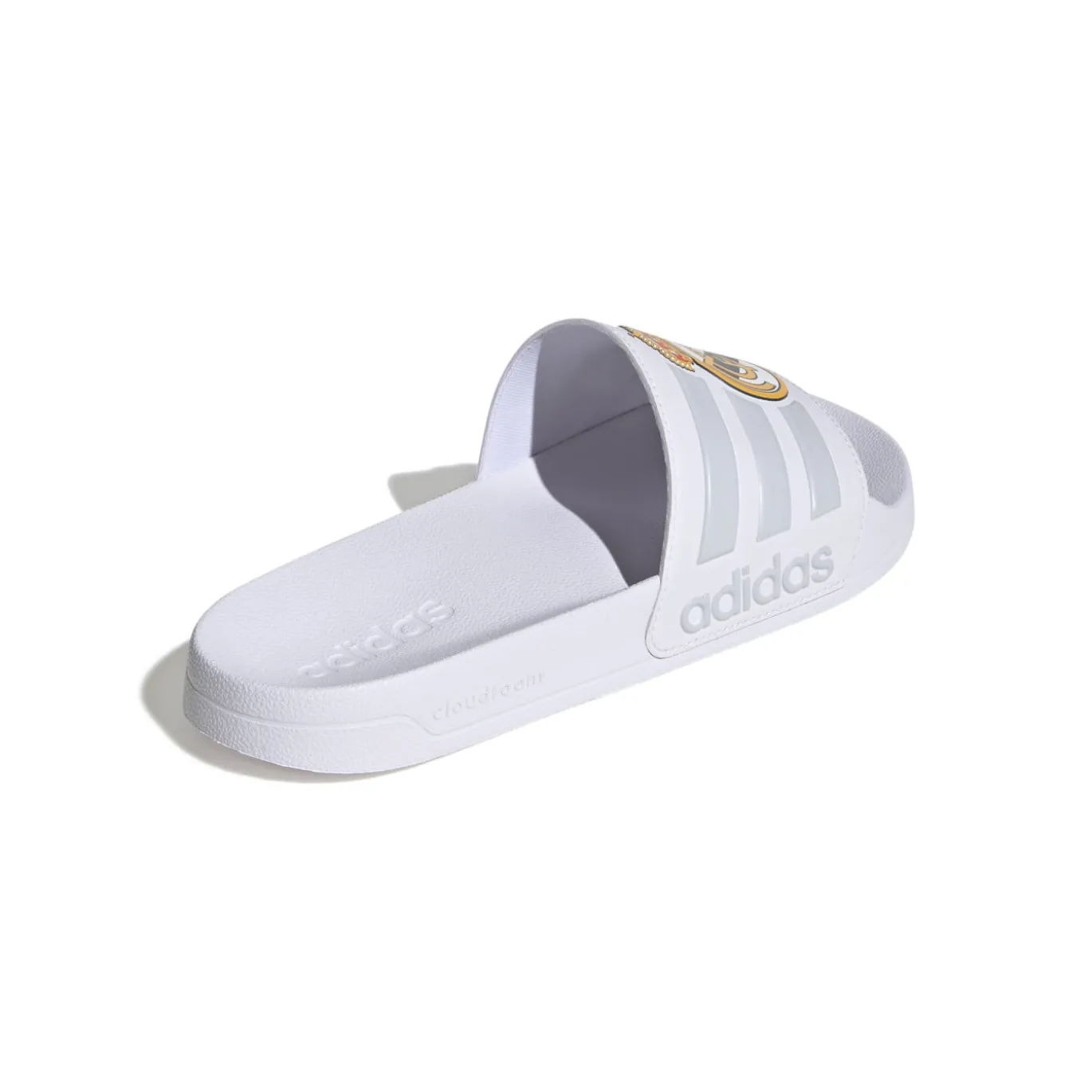 adidas Adilette Shower Real Madrid Slippers Wit Lichtgrijs Goud