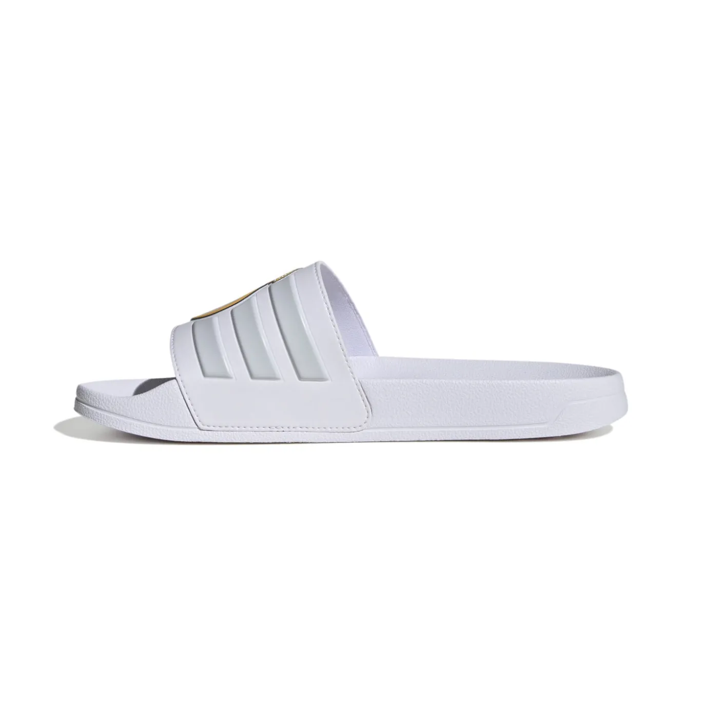 adidas Adilette Shower Real Madrid Slippers Wit Lichtgrijs Goud