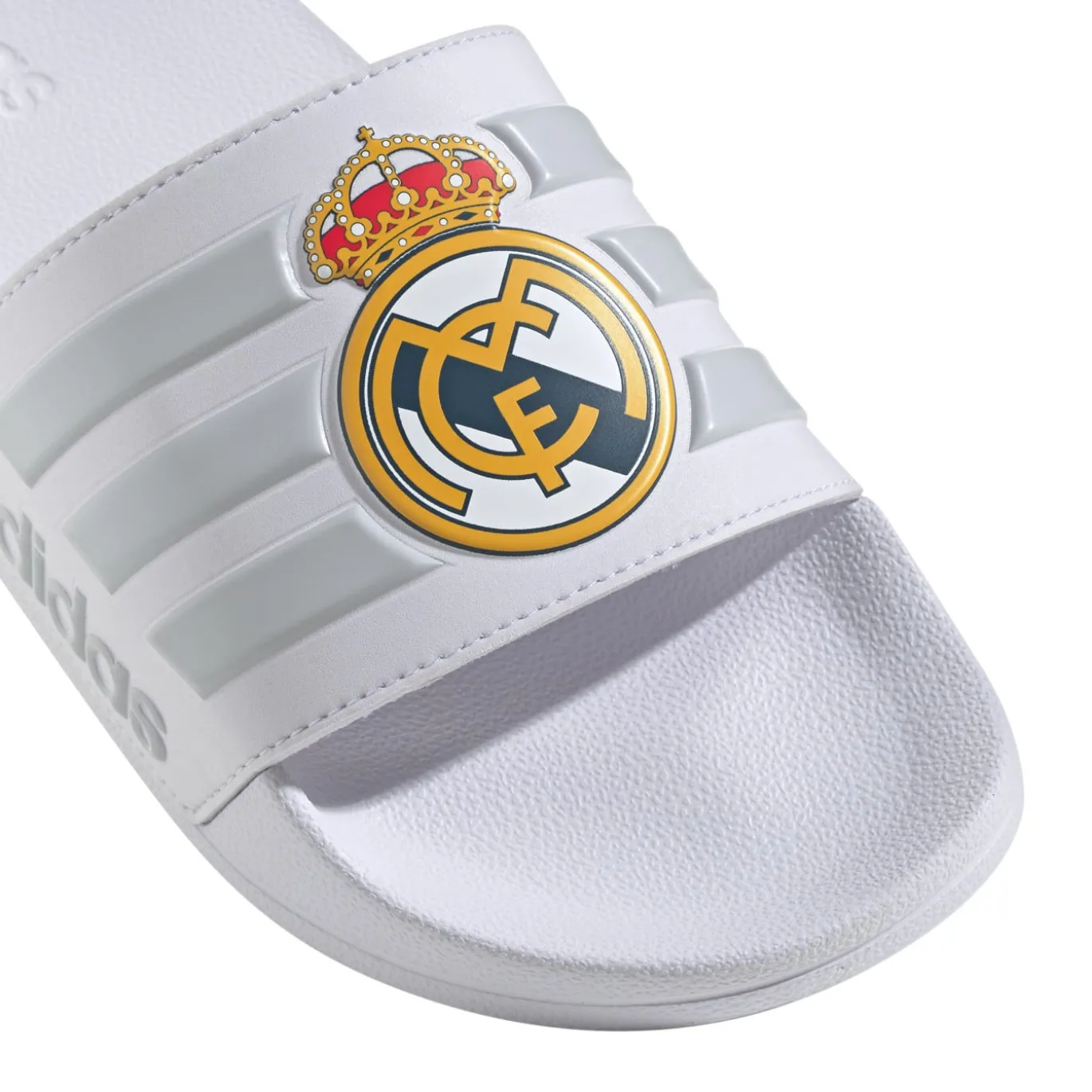 adidas Adilette Shower Real Madrid Slippers Wit Lichtgrijs Goud
