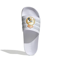 adidas Adilette Shower Real Madrid Slippers Wit Lichtgrijs Goud