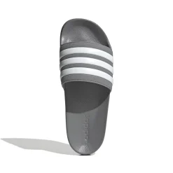 adidas Adilette Shower Slippers Donkergrijs Wit