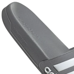 adidas Adilette Shower Slippers Donkergrijs Wit