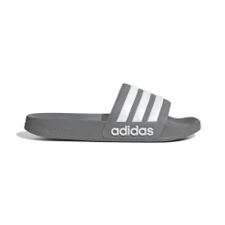 adidas Adilette Shower Slippers Donkergrijs Wit