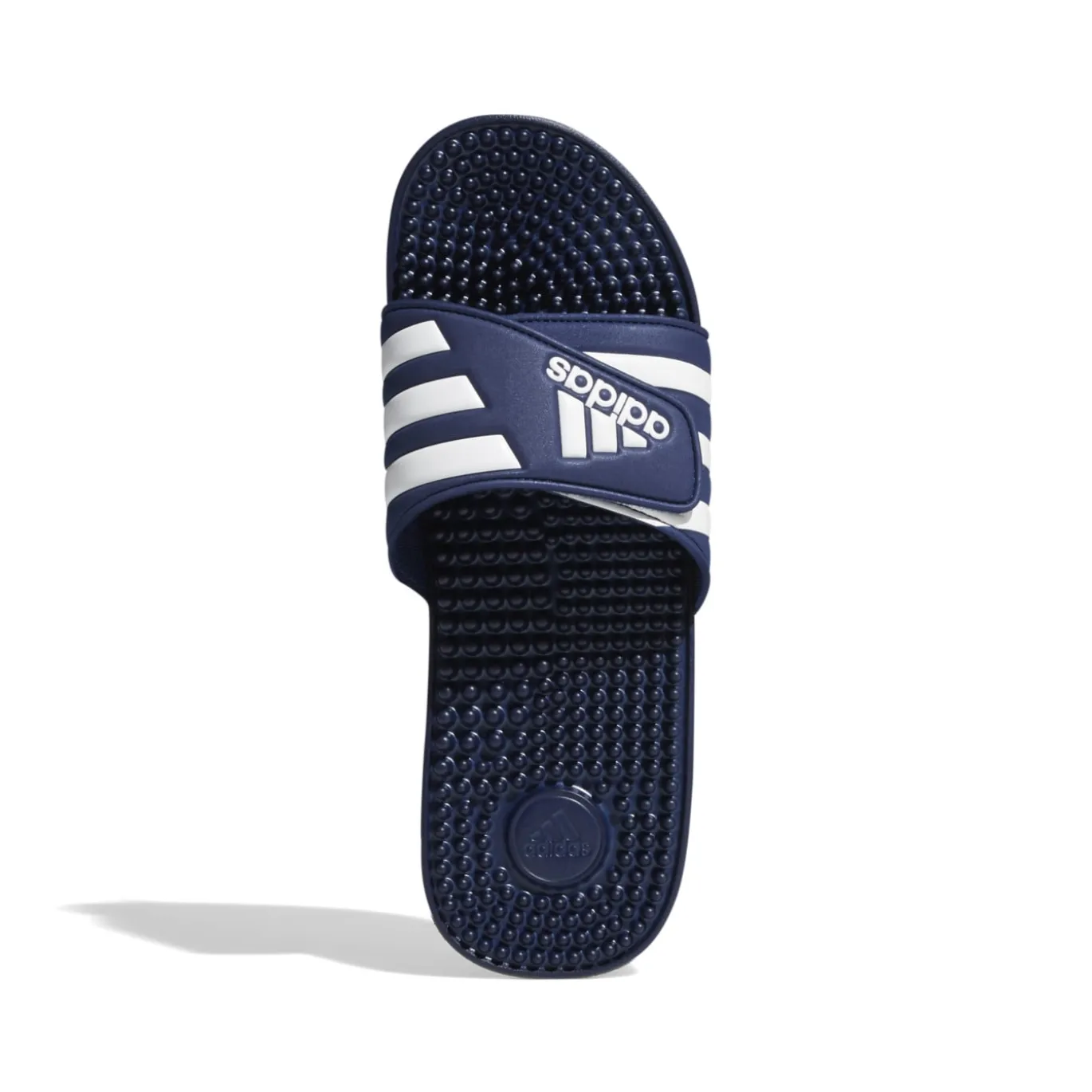 adidas Adissage Slippers Blauw Wit