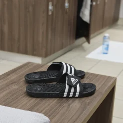 adidas Adissage Slippers Zwart Wit