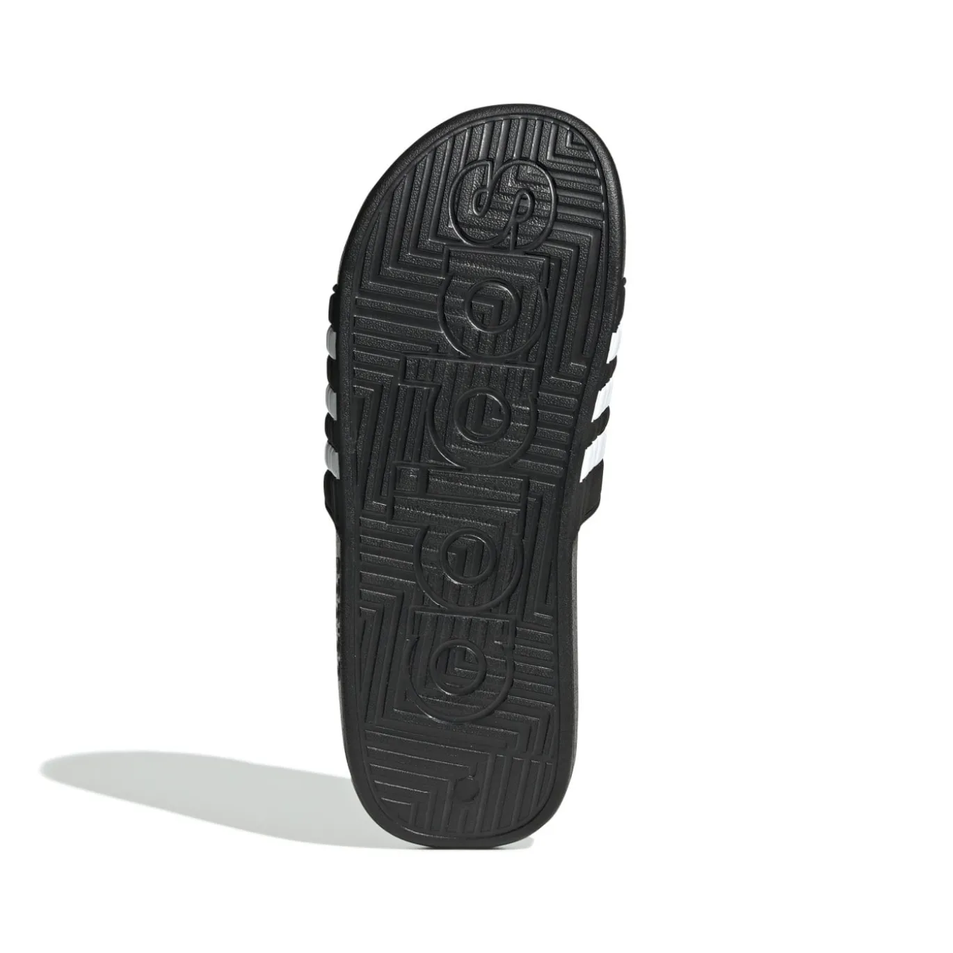 adidas Adissage Slippers Zwart Wit