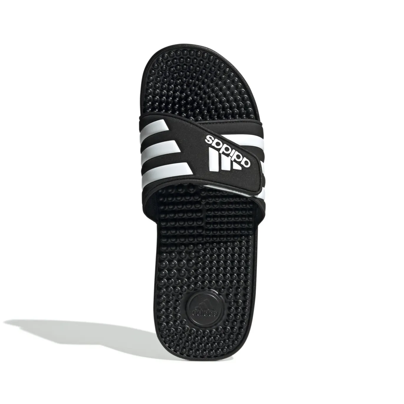 adidas Adissage Slippers Zwart Wit