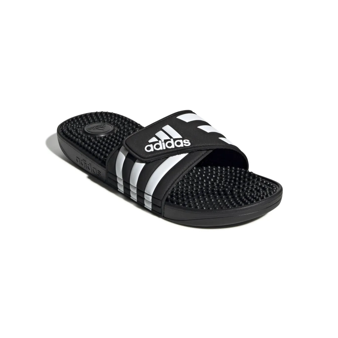 adidas Adissage Slippers Zwart Wit