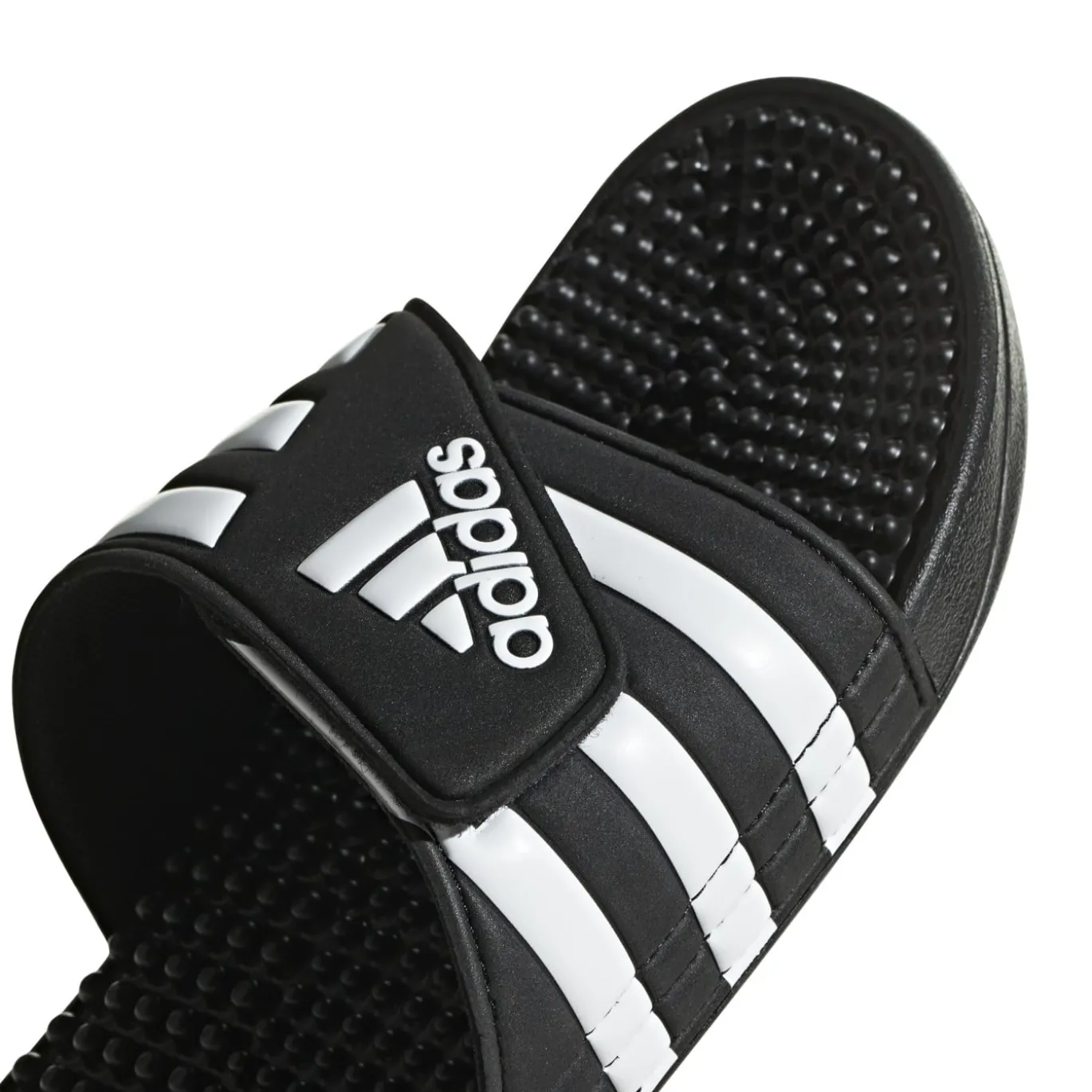 adidas Adissage Slippers Zwart Wit