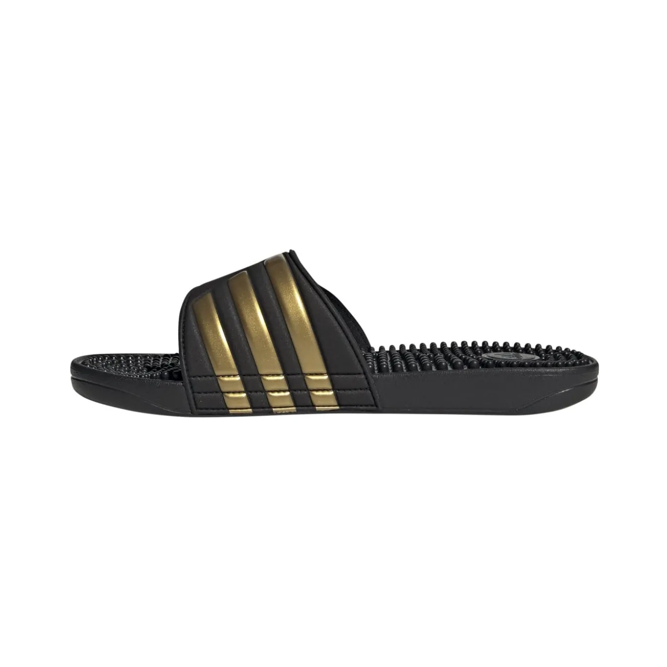 adidas Adissage Slippers Zwart Goud