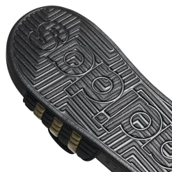 adidas Adissage Slippers Zwart Goud