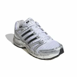 adidas Adistar Control 5 Sneakers Wit Zilver Metallic Zwart