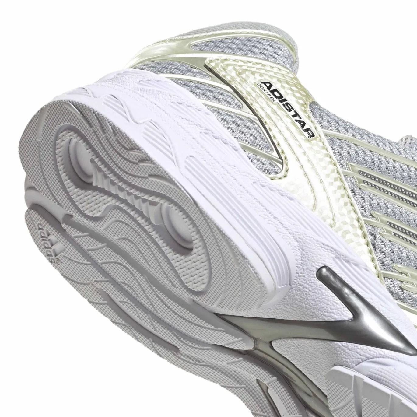 adidas Adistar Control 3 Sneakers Zilvergrijs Wit Aluminium