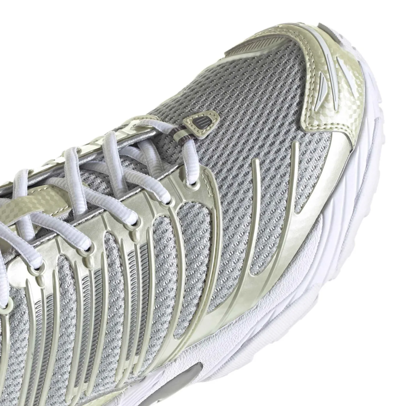 adidas Adistar Control 3 Sneakers Zilvergrijs Wit Aluminium