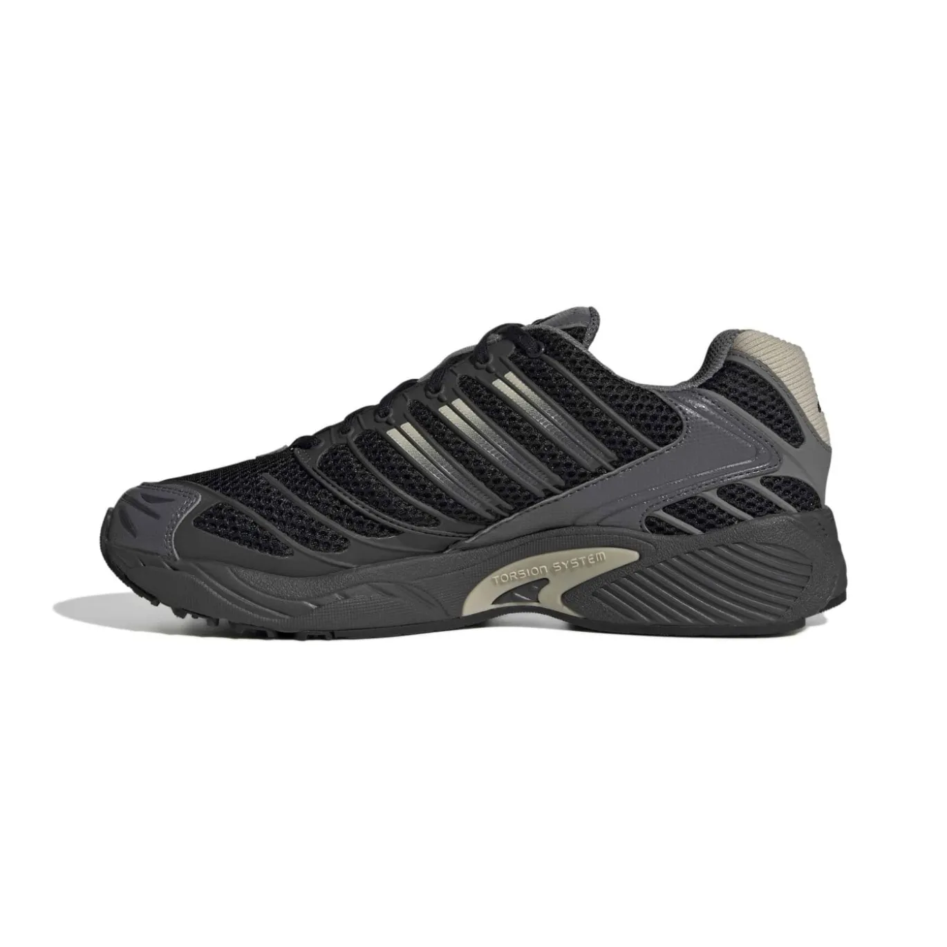adidas Adistar Control 3 Sneakers Zwart Antraciet Beige