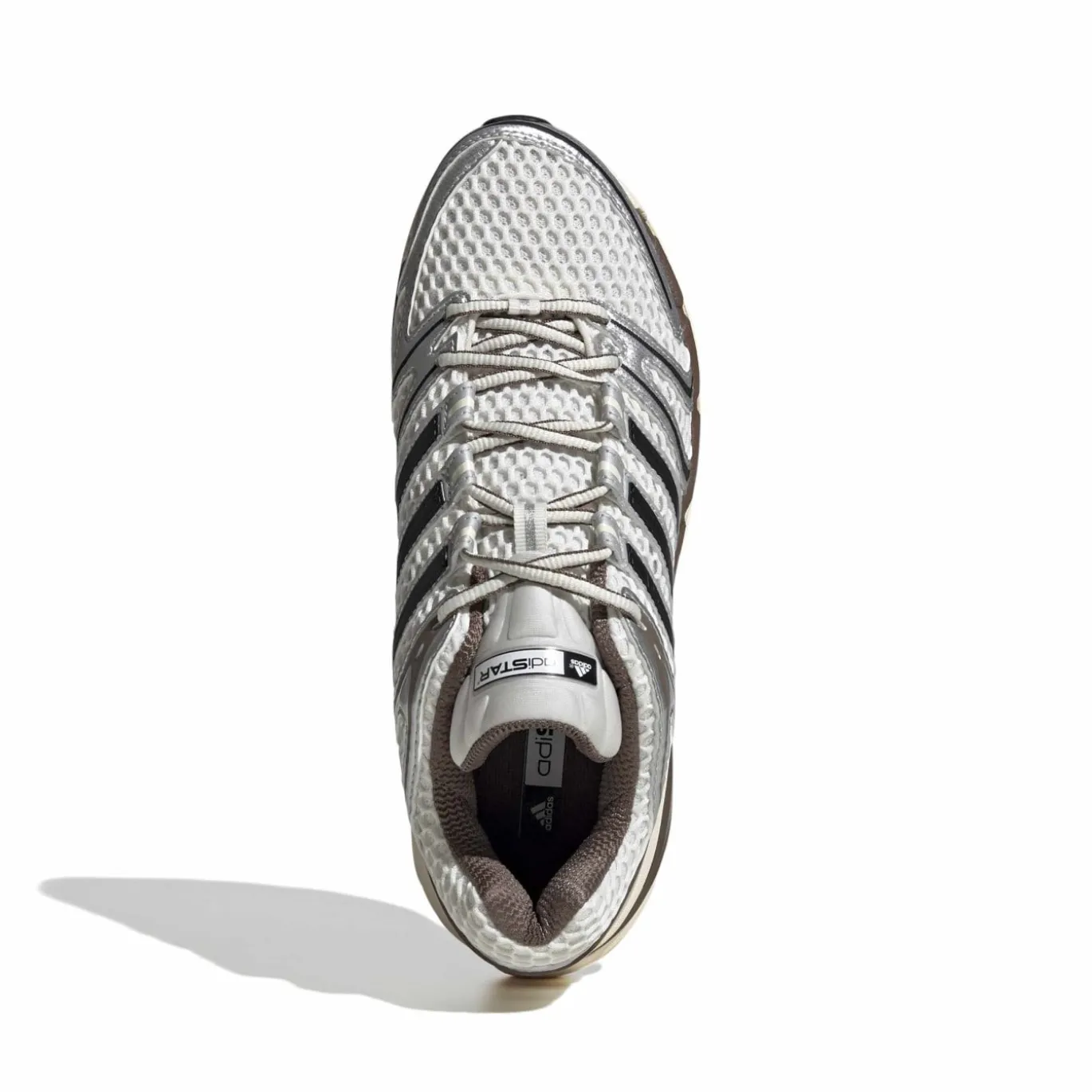 adidas Adistar Control 5 Sneakers Cloud White Zilvergrijs Bruin Zwart