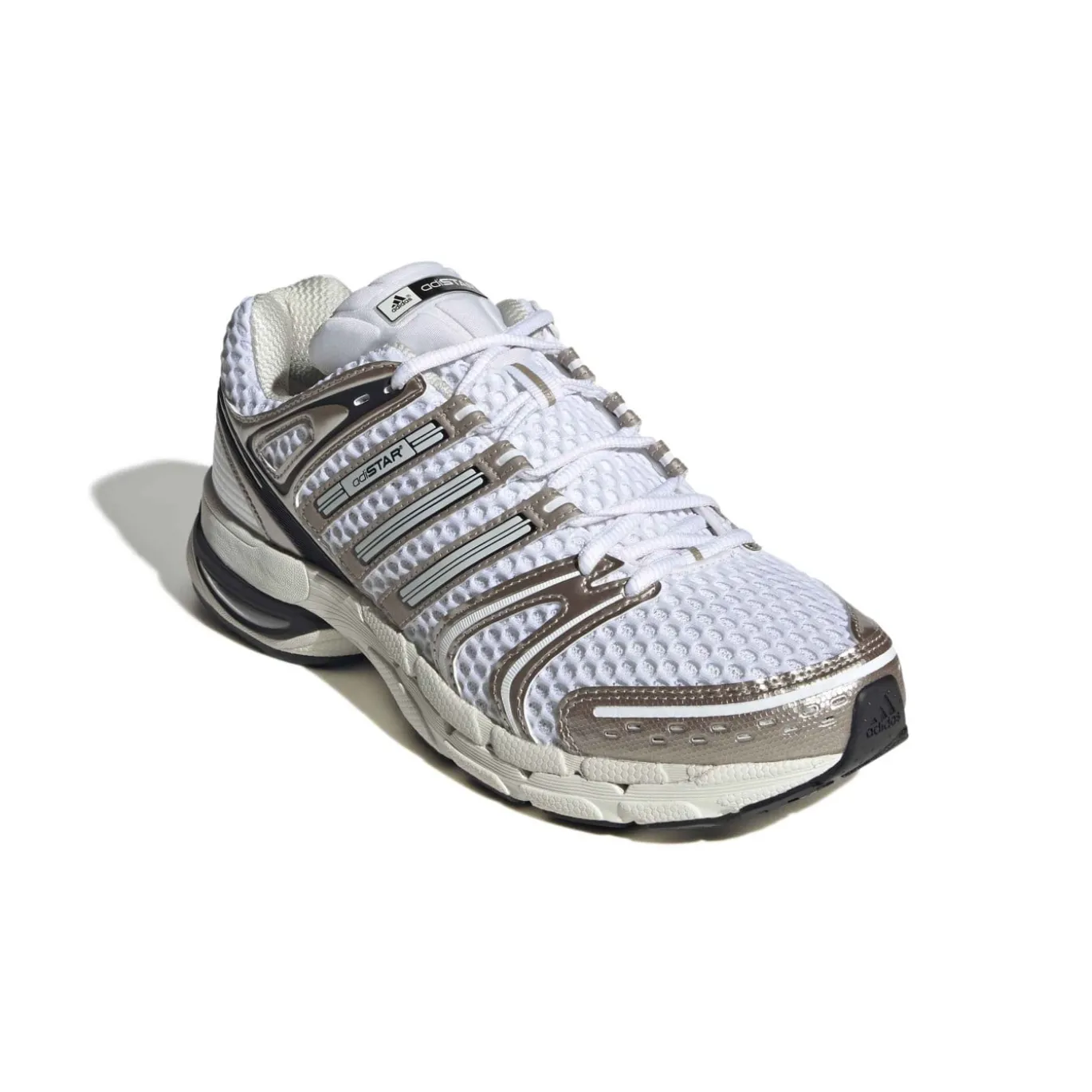 adidas Adistar Control 5 Sneakers Wit Orbit Grey Champagne Metallic