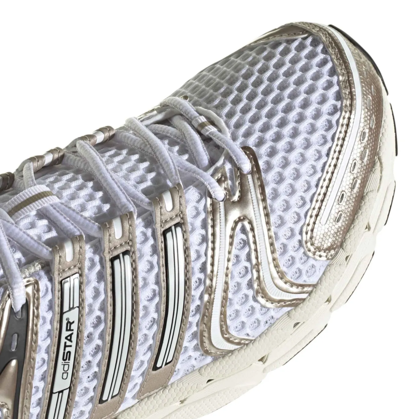 adidas Adistar Control 5 Sneakers Wit Orbit Grey Champagne Metallic