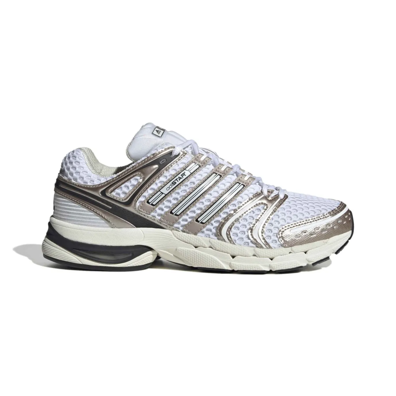 adidas Adistar Control 5 Sneakers Wit Orbit Grey Champagne Metallic