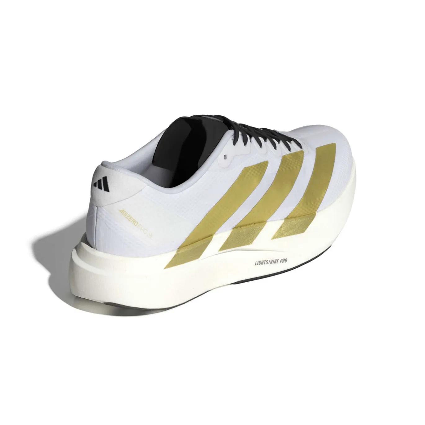 adidas Adizero Evo SL Woven Hardloopschoenen Wit Goud Zwart