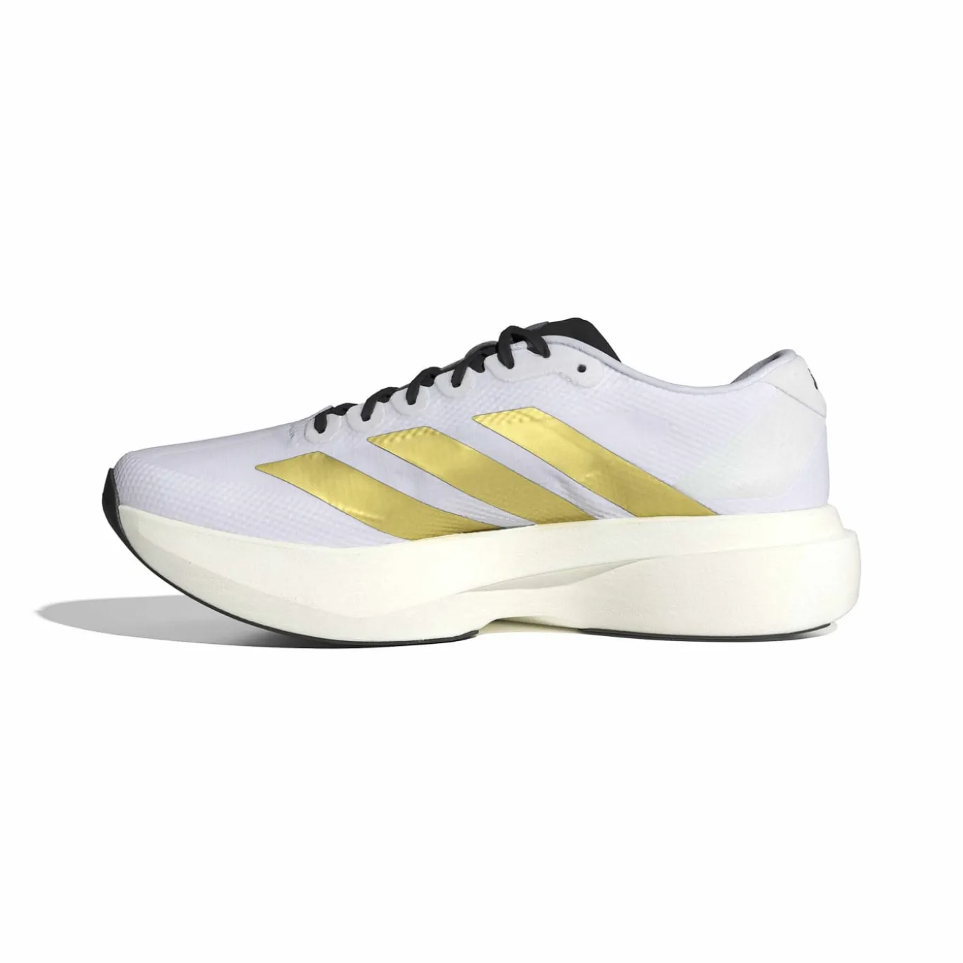 adidas Adizero Evo SL Woven Hardloopschoenen Wit Goud Zwart