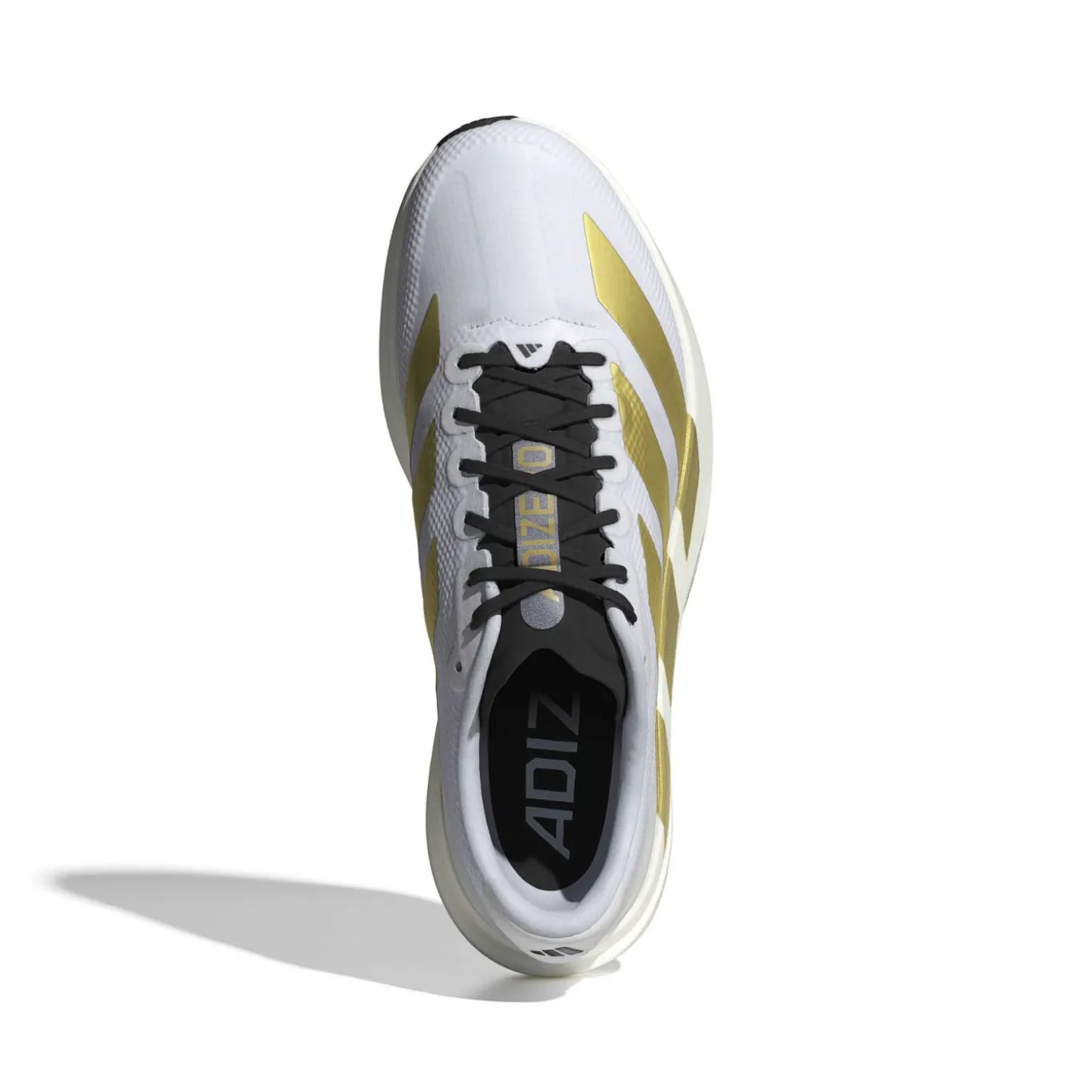 adidas Adizero Evo SL Woven Hardloopschoenen Wit Goud Zwart
