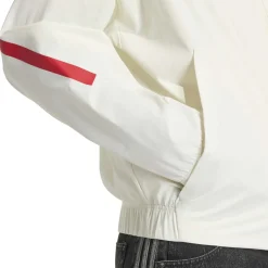 adidas Ajax Anthem Trainingjack 2025-2026 Wit Rood