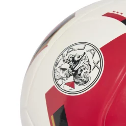 adidas Ajax Club Voetbal Maat 5 2026-2027 Wit Rood Zwart Goud