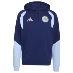 adidas Ajax Hoodie 2026-2027 Donkerblauw Lichtblauw