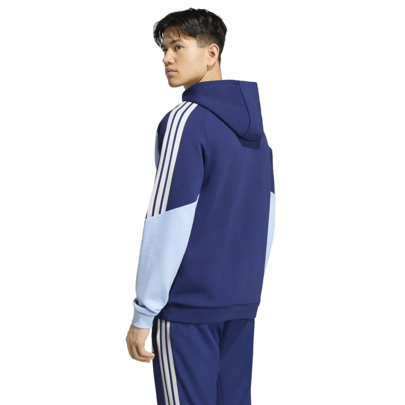 adidas Ajax Hoodie 2026-2027 Donkerblauw Lichtblauw