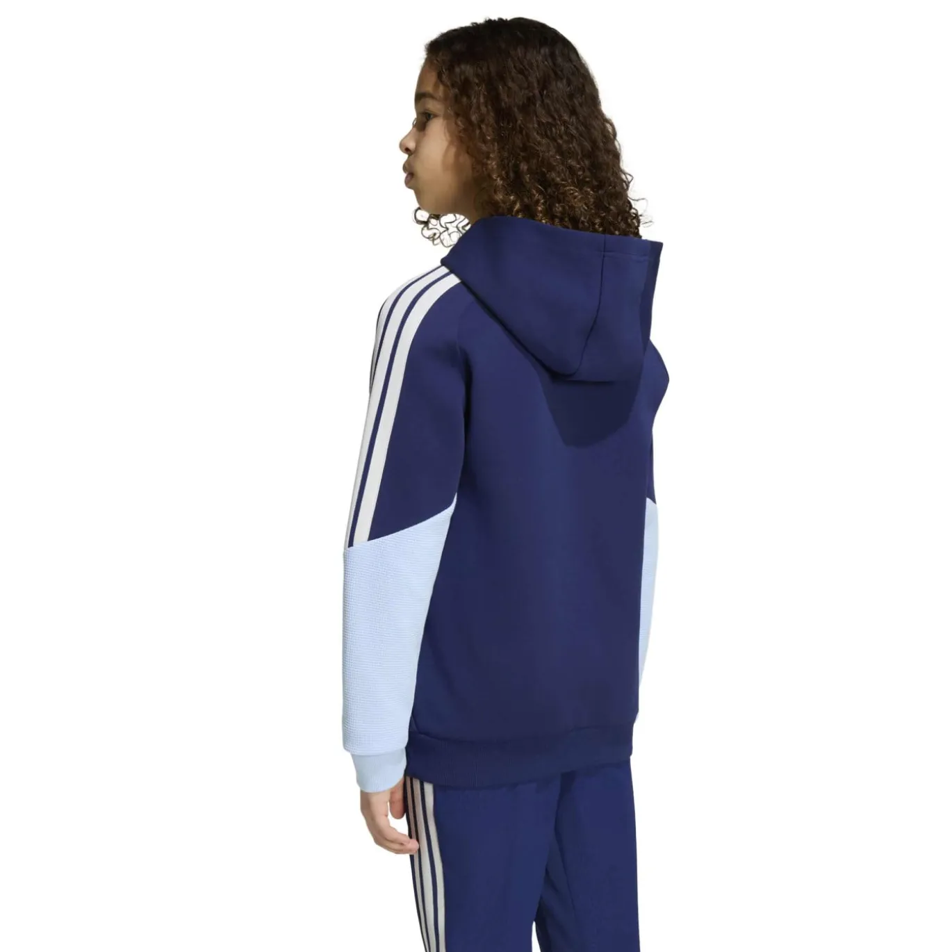 adidas Ajax Hoodie 2026-2027 Kids Donkerblauw Lichtblauw