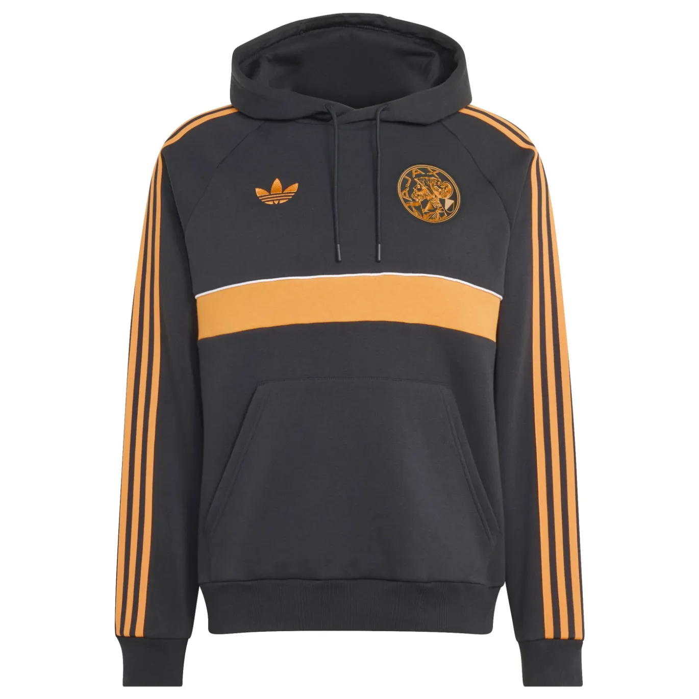 adidas Ajax Originals Hoodie Zwart Oranje