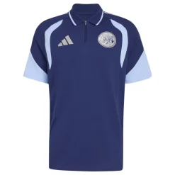 adidas Ajax Polo 2026-2027 Donkerblauw Lichtblauw
