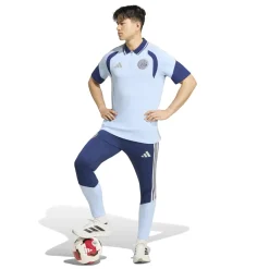 adidas Ajax Polo 2026-2027 Lichtblauw Donkerblauw