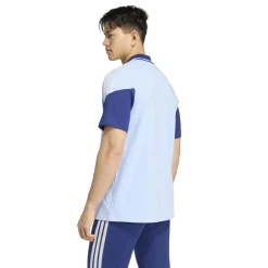 adidas Ajax Polo 2026-2027 Lichtblauw Donkerblauw
