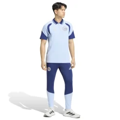 adidas Ajax Polo 2026-2027 Lichtblauw Donkerblauw