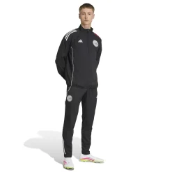 adidas Ajax Presentatie Trainingspak Full-Zip 2025-2026 Zwart Wit Rood