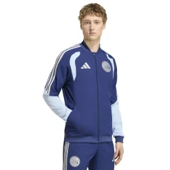 adidas Ajax Presentatie Trainingsjack 2026-2027 Donkerblauw Lichtblauw